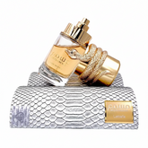 Lattafa Musamam White Intense unisex perfume bottle, 3.4oz, with elegant white packaging and sleek design.