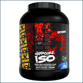 Container of Mutant HardCore ISO protein powder by PoorBoySupplements.com in 5lb size, showing the product label and packaging.