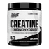 Nutrex Creatine Monohydrate supplement container with 60 servings, featuring the Nutrex brand label and product information.