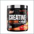 Nutrex Creatine+ HMB powder in Fruit Punch flavor, 30 servings, dietary supplement for muscle strength and performance.