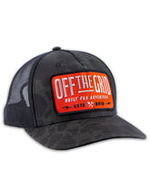 Off The Grid Surplus Ranch Hand Hat in sable duck camo and black, durable hat with a wide brim and adjustable strap.
