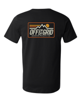 Black Dawn Rising Tee for men by Off The Grid Surplus, featuring a casual T-shirt design with a comfortable fit.
