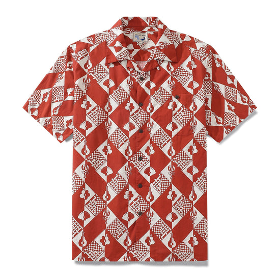 Vintage 1970s Hawaiian men&