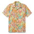 Orange Hawaiian fish print men&
