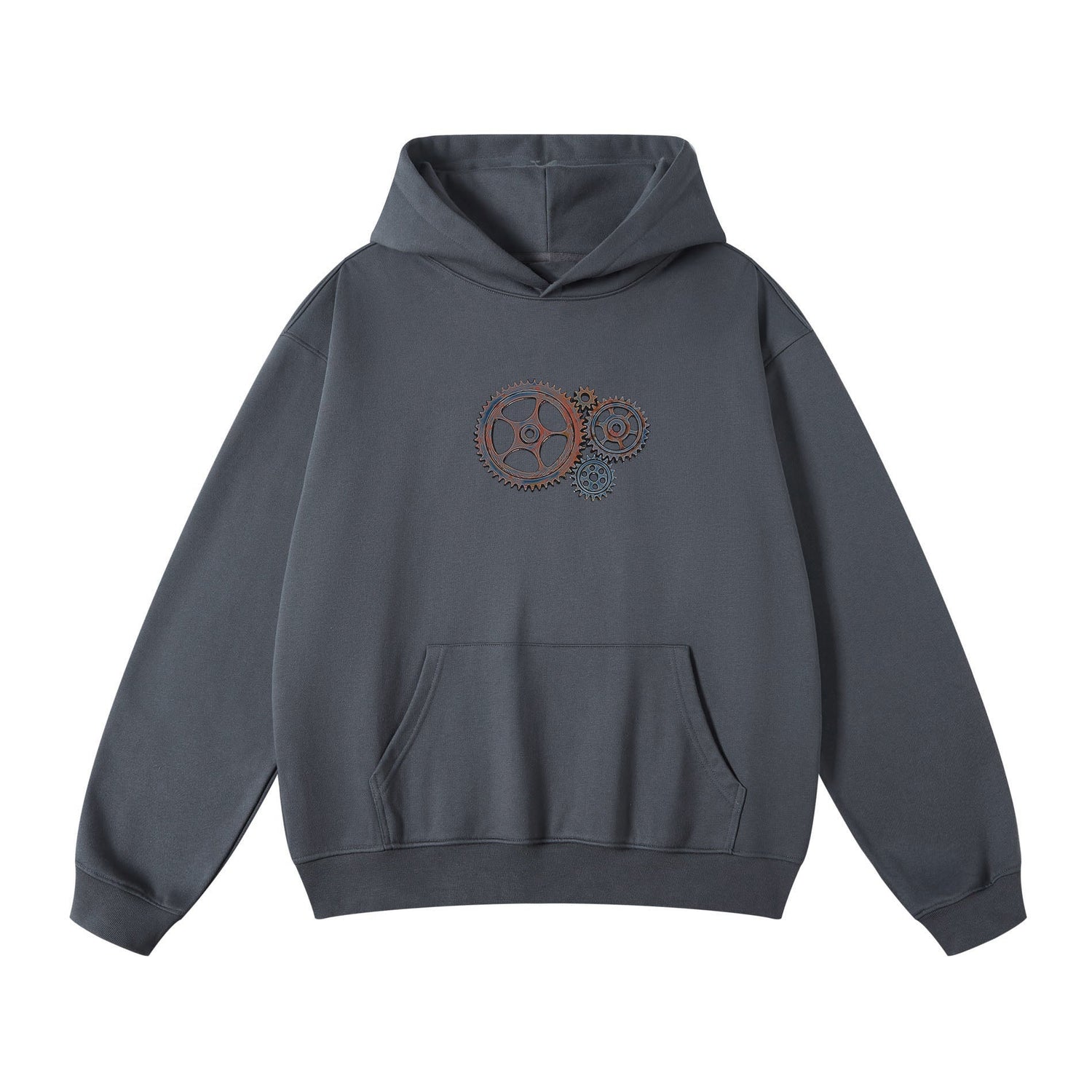 Hawaiian hoodie for men by Outlets Yiume featuring vibrant gear print on a comfortable sweatshirt or hoodie.