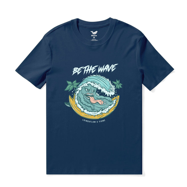 Navy blue Hawaiian men&