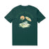 Dark green Hawaiian men&