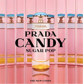 Prada Candy Sugar Pop Eau de Parfum for women in 2.7oz bottle, featuring a stylish perfume bottle with pink accents.