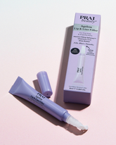 PRAI Beauty Ageless Lip & Line Filler tube showing the 8ml product for reducing lips and fine lines.
