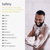 Puracy acidified, pH balanced citrus and sea salt body wash with natural ingredients for gentle cleansing and refreshing skin.