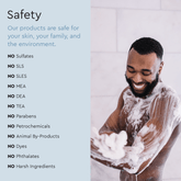 Puracy acidified, pH-balanced citrus and sea salt body wash in a clear bottle showing the product label and citrus slices.