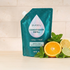 Puracy conditioner with citrus mint scent, sulfate-free and silicone-free, showing a bottle of nourishing hair conditioner.