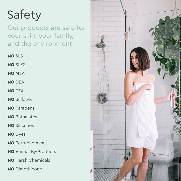 Puracy conditioner with citrus mint scent, sulfate-free, silicone and dimethicone-free, for nourishing hair care.