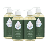 Puracy lavender vanilla gel hand soap in a standard pack of two, featuring a gentle, moisturizing formula in clear bottles.