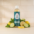 Puracy sulfate, paraben, silicone-free citrus mint shampoo bottle with label and pump for natural hair cleansing.