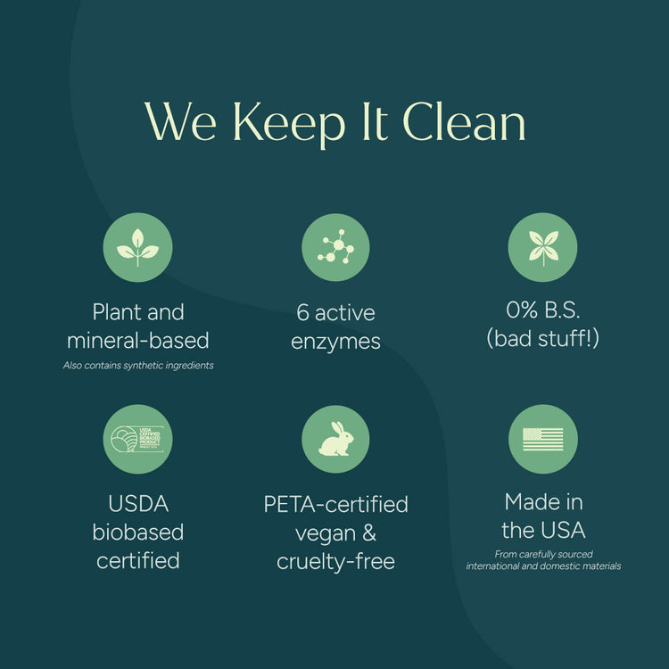 Puracy unscented laundry stain remover bottle, effective stain remover for clothes and fabrics in a travel size.