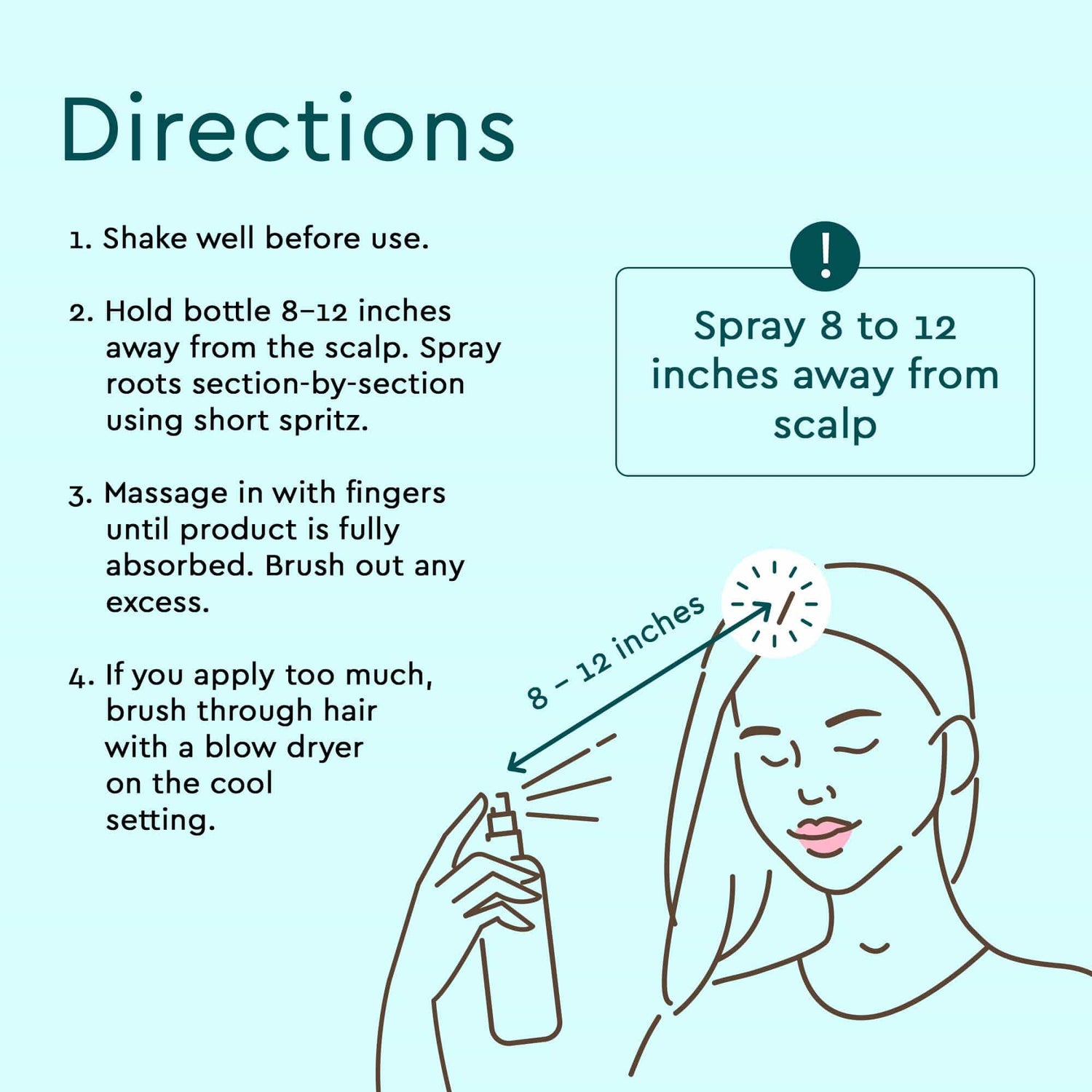 Puracy dry shampoo with benzene and silicone-free formula, suitable for color-treated hair, in a clear spray bottle.