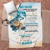 Soft Sherpa fleece baby blanket for son, cozy and warm, perfect gift for comfort from TEELUVS.COM, 30x40 inches.