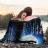 Fleece blanket for wife from husband, small 30x40-inch cozy gift with comfort and warmth, by TEELUVS.COM.