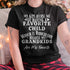 Black TEELUVS US 00 t-shirt with humorous "My kids accuse me of having a favorite child" graphic, perfect for grandmas.