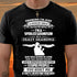 Black T-shirt from TEELUVS.COM featuring the "Spoiled by Grandma" June Edition design for grandsons.
