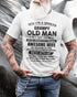 White T-shirt from TEELUVS.COM featuring "Awesome Wife April" text, perfect gift for your husband.