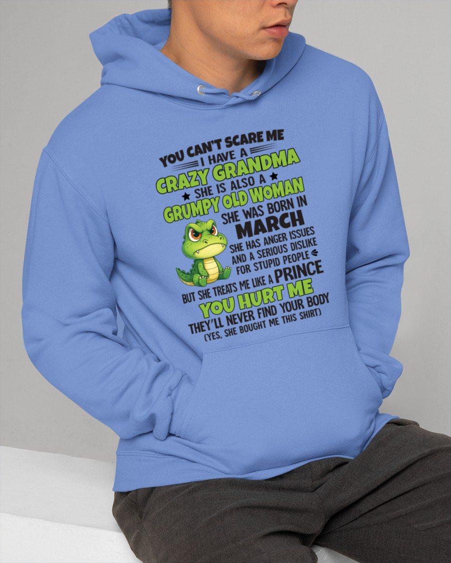 White T-shirt for grandson with "You Can&