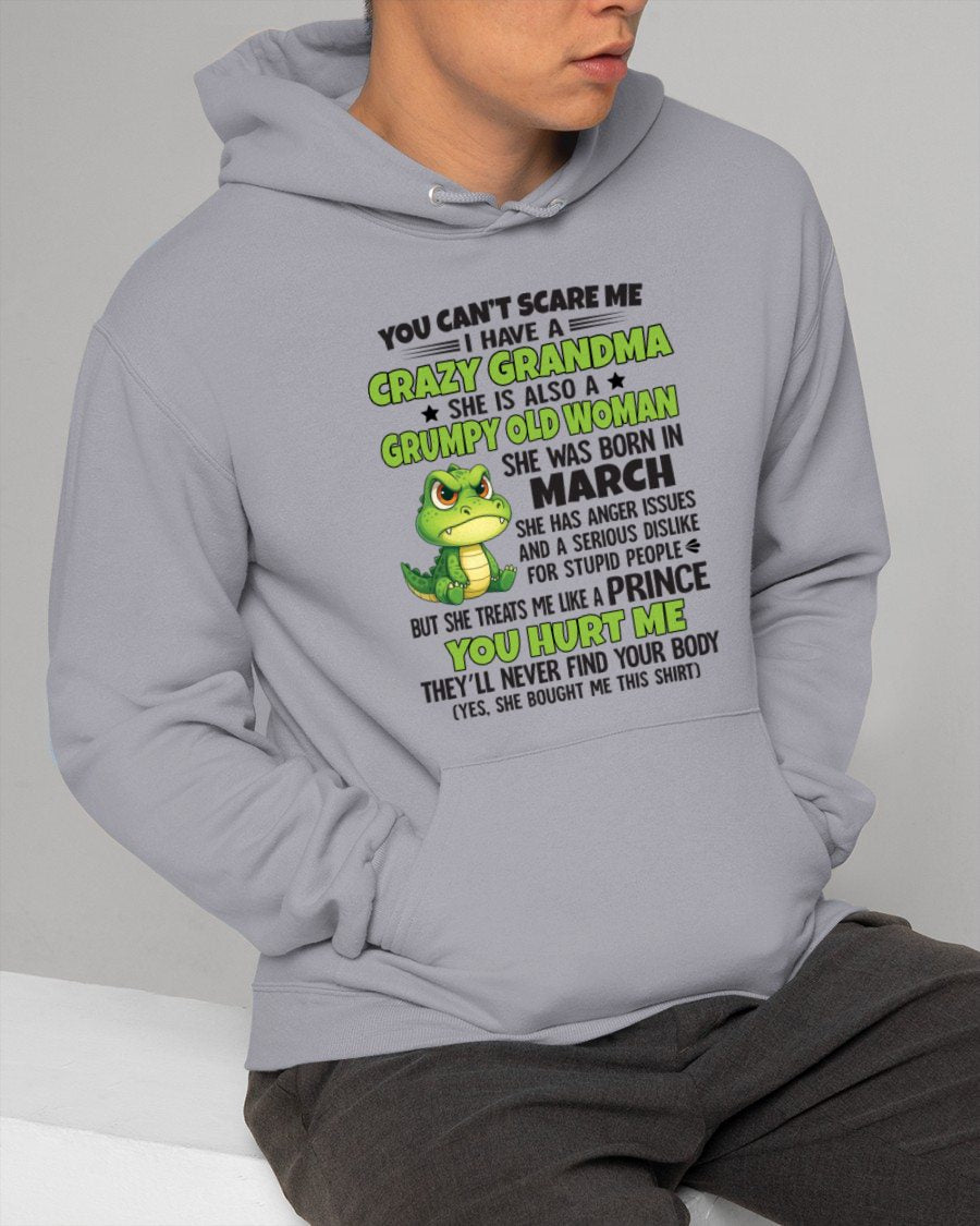 White t-shirt for grandson with "You Can&