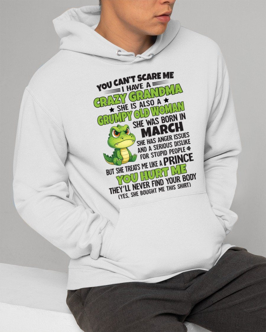 White T-shirt for grandson with "You Can&