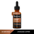 Upgraded Formulas copper supplement bottle with 30 servings, featuring a white label and blue accents.